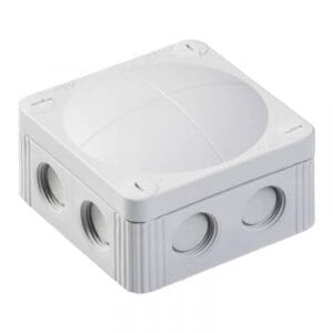 Wiska 308/5 Combi Waterproof Junction Box (Grey)