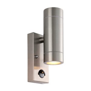 Saxby Lighting - Saxby Palin PIR 2lt wall marine grade IP65 7W (101352)