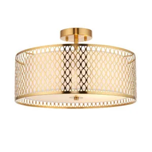 Ceiling Lighting - Endon Cordero 3lt Flush (101568)