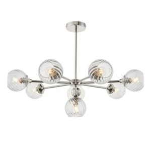 Ceiling Pendants - Endon Allegra 8lt Pendant (104051)