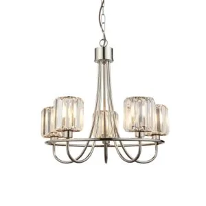 Ceiling Pendants - Endon Berenice 5lt Pendant (104108)