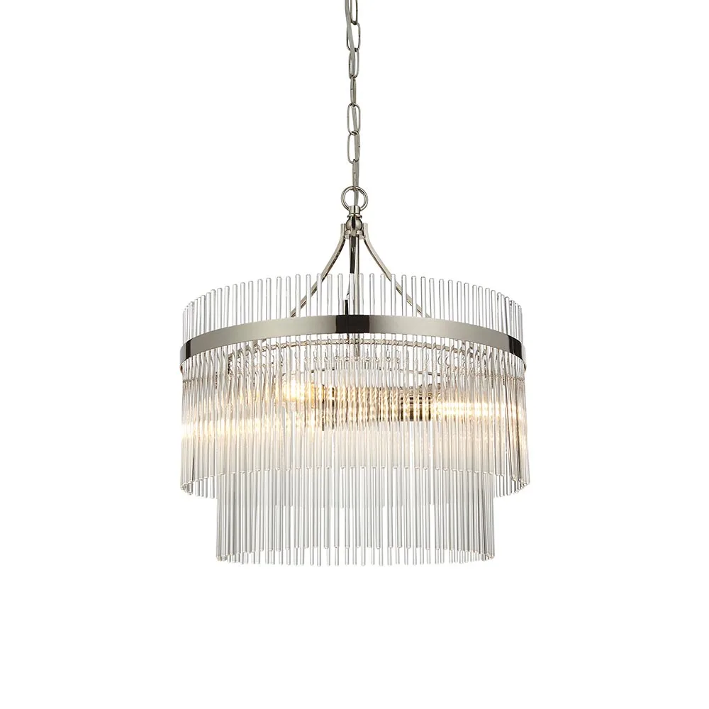 Ceiling Pendants - Endon Marietta 3lt Pendant (104113)
