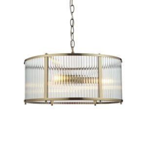 Ceiling Pendants - Endon Ridgeton 3lt Pendant (106282)