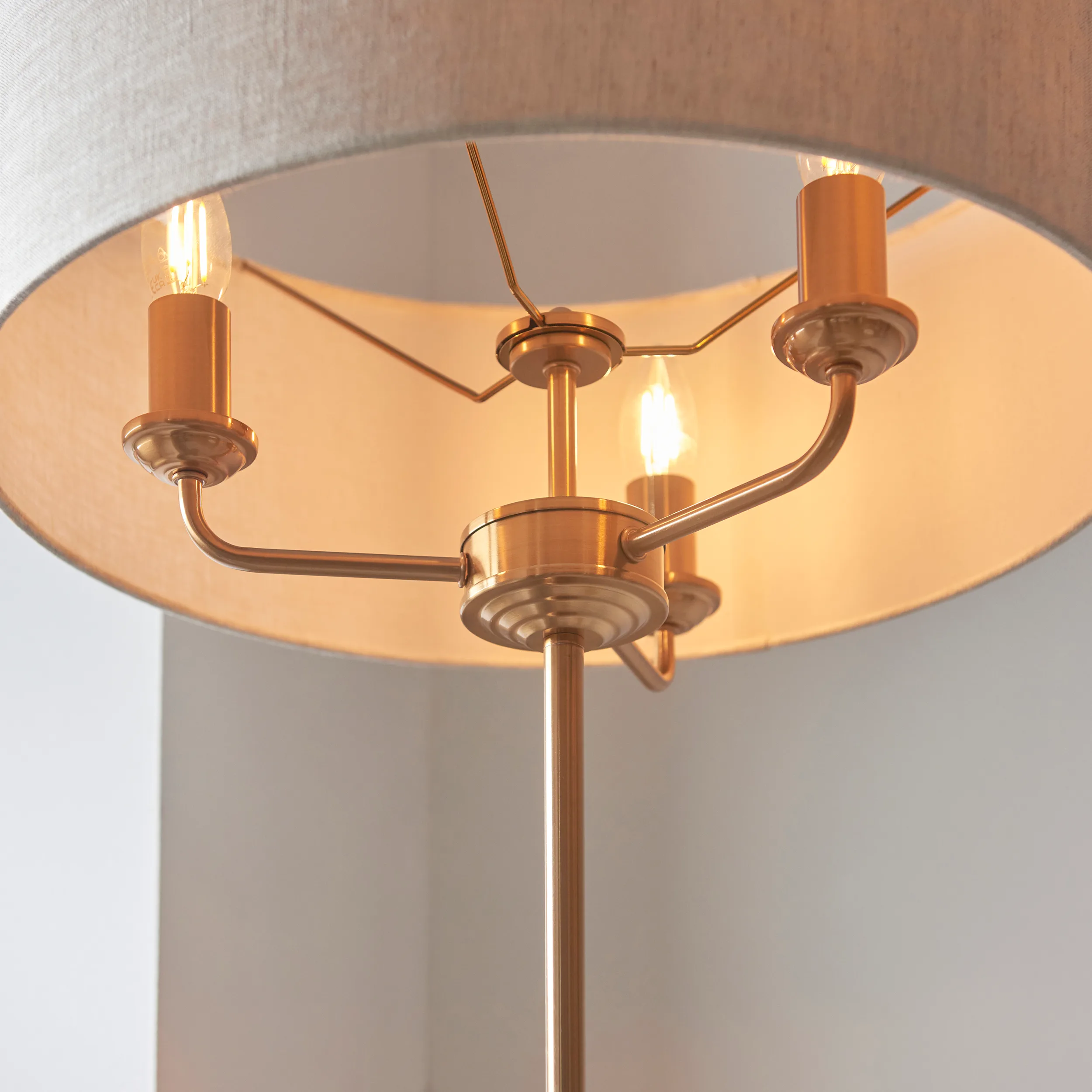 Floor Lamps - Endon Highclere 3lt Floor (110724) - View 3