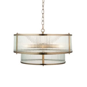 Ceiling Pendants - Endon Ridgeton 5lt Pendant (110944)