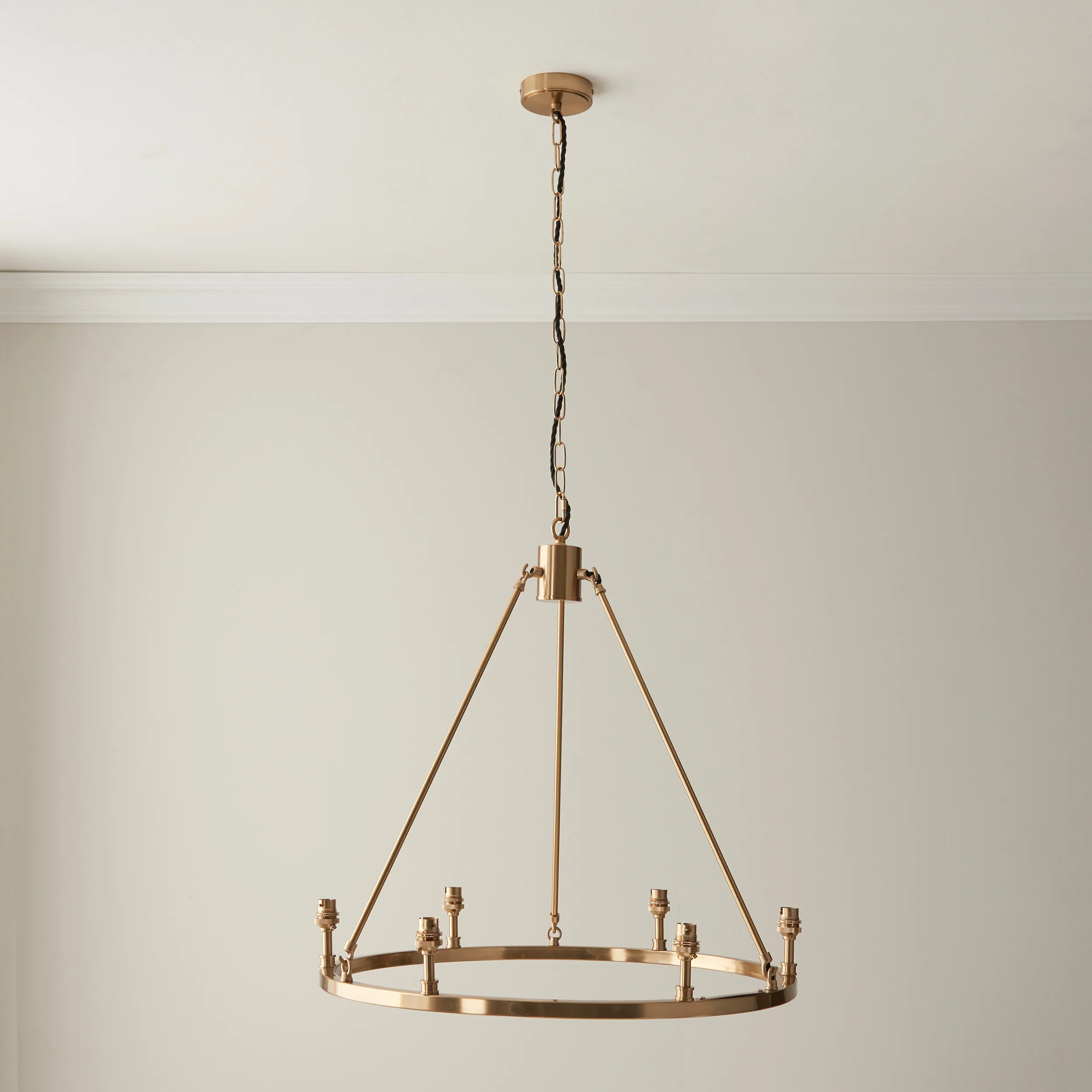 Ceiling Pendants - Endon Chester 6lt Pendant Fitting (111202) - View 3