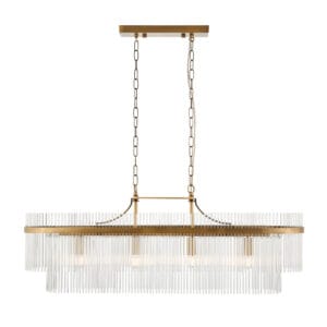 Ceiling Pendants - Endon Marietta 4lt Linear Pendant (112573)