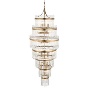 Ceiling Pendants - Endon Marietta Grand 21lt Tiered Pendant (112793)