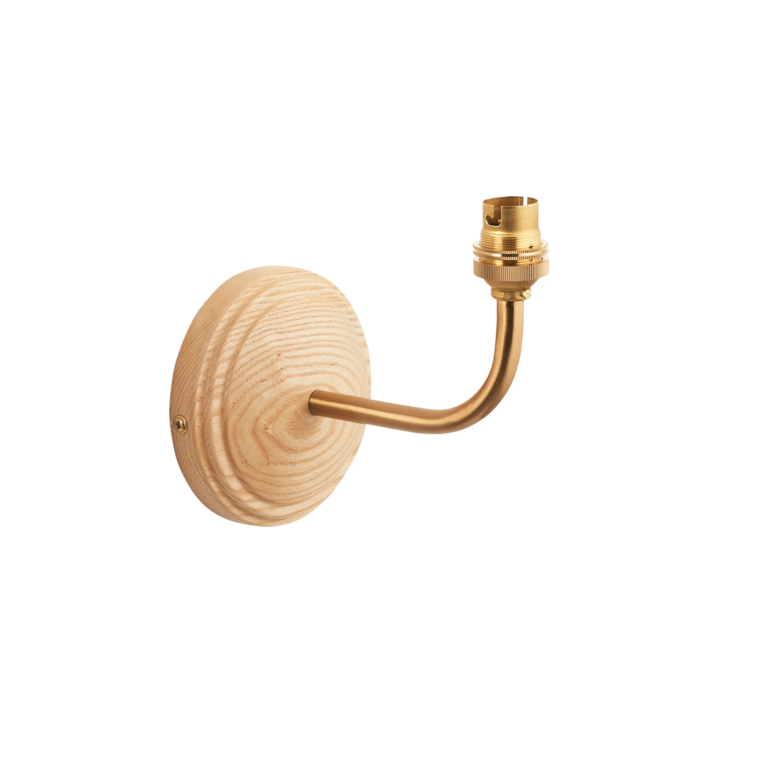 Wall Lighting - Endon Wood Arc Wall Fitting (115076)