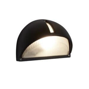 Searchlight Kentucky LED Outdoor Wall Light  Black Frosted IP44