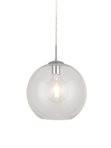 Ceiling Pendants - Searchlight Balls Pendant Chrome Metal & Glass (1621CL)