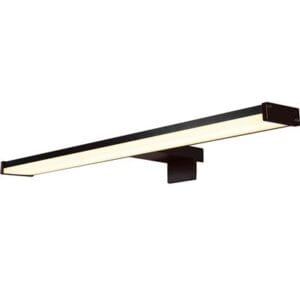 Bathroom Lighting - Searchlight Kos LED Bathroom Mirror Light Black (17004-60BK)