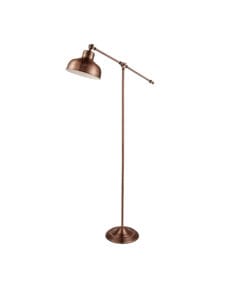 Floor Lamps - Searchlight Macbeth Floor Lamp Antique Copper Metal (2028CU)