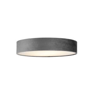Searchlight Drum 3Lt Flush Grey Velvet