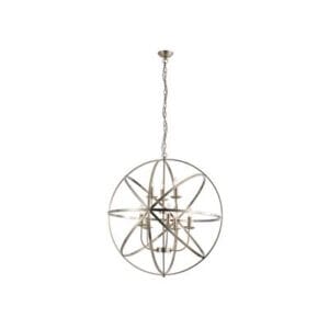 Ceiling Pendants - Searchlight Orbit 8Lt Pendant Antique Brass Metal (2478-8AB)