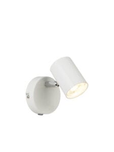 Wall Lighting - Searchlight Rollo Spotlight Wall Light White Metal (3171WH)