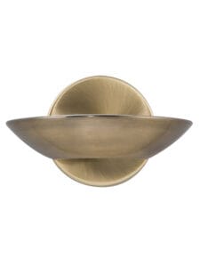 Wall Lighting - Searchlight Sardina Uplight Wall Light Antique Brass Metal (3209AB)