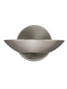 Wall Lighting - Searchlight Sardina Uplight Wall Light Satin Silver Metal (3209SS)