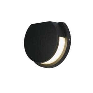 Wall Lighting - Searchlight Chiswick LED Outdoor Wall Light Black (36110BK)