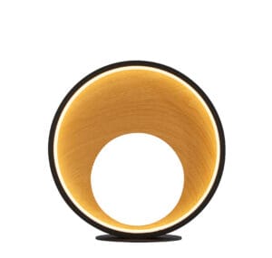 Table Lamps - Searchlight Curio Table Lamp Black Metal & Wood (36301-1BK)