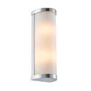 Bathroom Lighting - Saxby Ice 2lt wall IP44 28W (39363)
