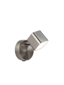 Wall Lighting - Searchlight Quad Spotlight Wall Light Satin Silver Metal (4231SS)