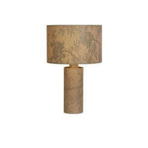 Table Lamps - Searchlight Isla 1Lt Table Lamp Recycled Paper and Black Metal (47811NA)