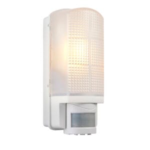 Saxby Motion PIR 1lt wall IP44 10W