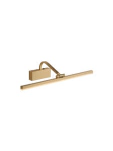 Picture Lights - Searchlight Bilbao Picture Light Satin Brass Metal (5551-51SB)
