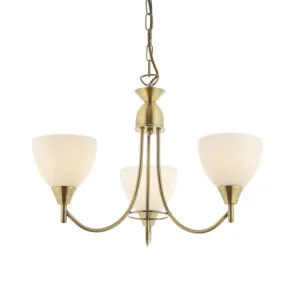 Ceiling Pendants - Endon Alton 3lt Pendant (1805-3AN)