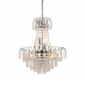Ceiling Pendants - Endon Amadis 6lt Pendant (96826-CH)
