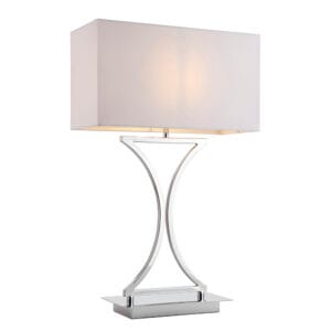 Table Lamps - Endon Epalle Table (96930-TLCH)