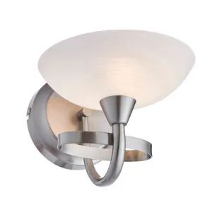 Wall Lighting - Endon Cagney Single Wall Light ( Chrome) (CAGNEY-1WBSC)