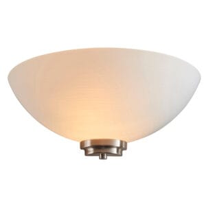 Endon Welles Wall Light (White ed Glass)