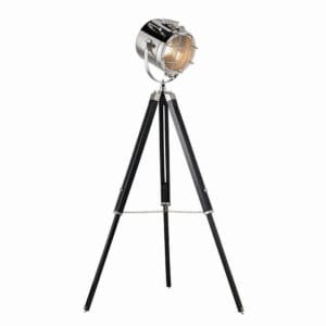 Floor Lamps - Endon Nautical Floor Light (Polished Nickel) (EH-NAUTICAL-FL)