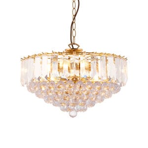 Ceiling Pendants - Endon Fargo 6lt Pendant (FARGO-18BP)