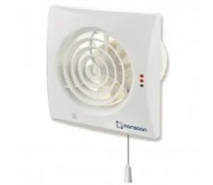 Monsoon Extract Fan With Pull Cord