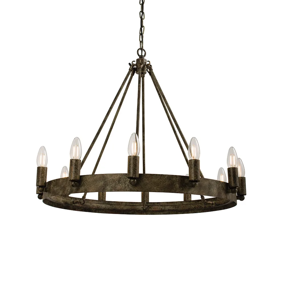 Ceiling Pendants - Endon Chevalier 12lt Pendant (61026)