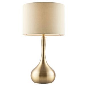 Table Lamps - Endon Piccadilly Touch Table Lamp (Soft Brass) (61191)