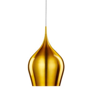 Ceiling Pendants - Searchlight Vibrant Pendant Metallic Gold Metal (6461-26GO)