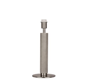 Table Lamps - Searchlight Base Only London Table Lamp Knurled Silver (65721SI)