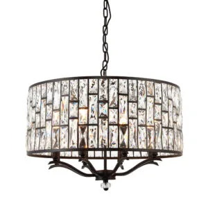 Ceiling Pendants - Endon Belle 8lt Pendant (69391)