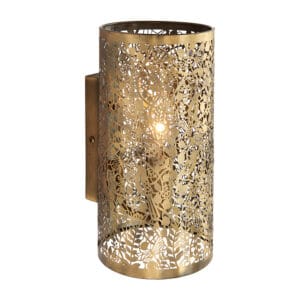 Wall Lighting - Endon Secret Garden Wall Light (Antique Brass) (70105)