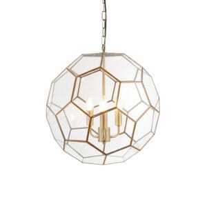 Ceiling Pendants - Endon Miele 3lt pendant 40W (73560)
