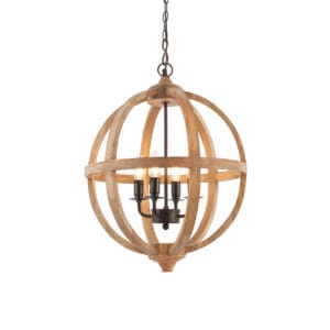 Ceiling Pendants - Endon Toba 4lt pendant 40W (73575)