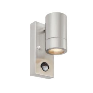 Saxby Lighting - Saxby Atlantis PIR 1lt wall IP44 7W (75429)