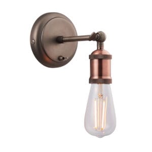 Wall Lighting - Endon Hal 1lt Wall 40W SW (76338)