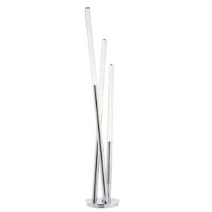 Floor Lamps - Endon Glacier 3lt floor 2W SW warm white (76731)