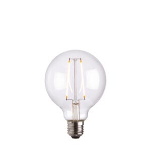 Endon E27 LED filament globe 95mm dia