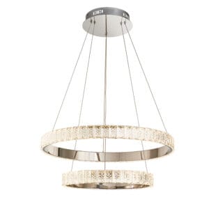 Endon Celeste 2 Ring Pendant